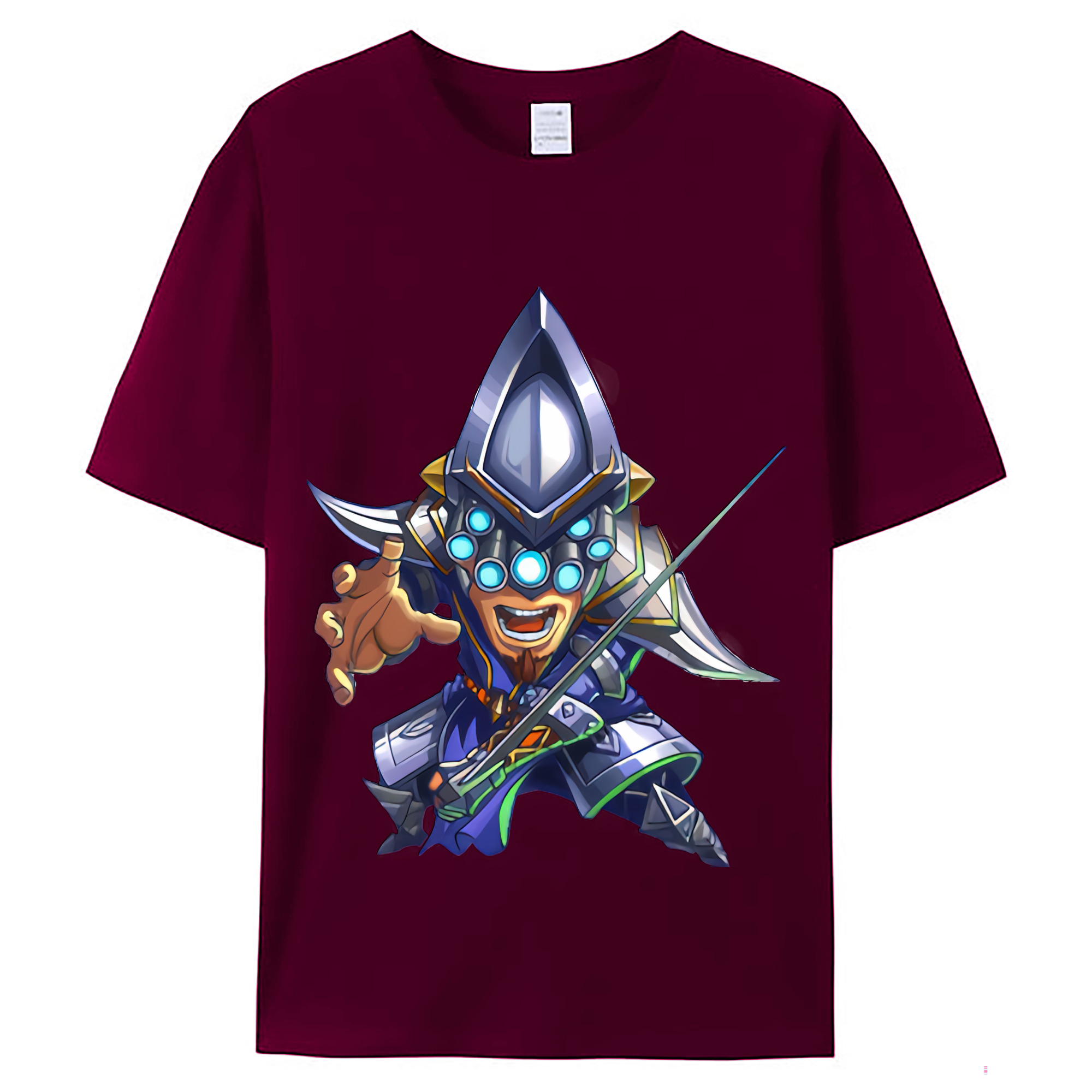 （画像用） リーグ・オブ・レジェンド League of Legends LOL レディースカジュアルプリントTシャツ（綿100％）